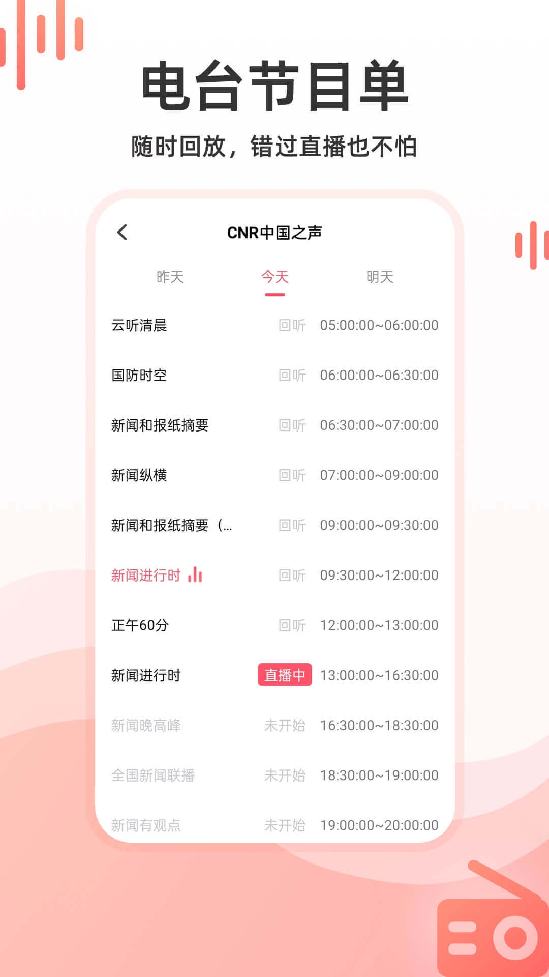 索尼調(diào)頻收音機