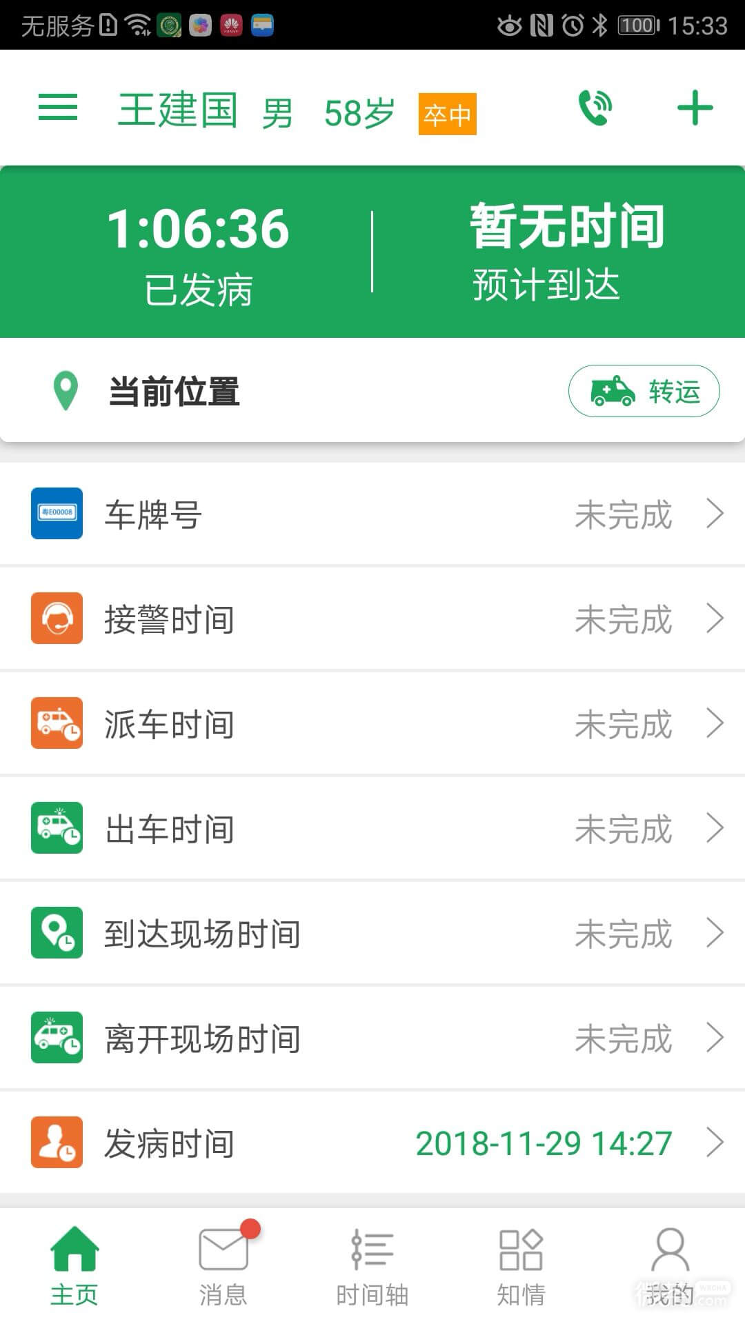 中國(guó)卒中急救地圖